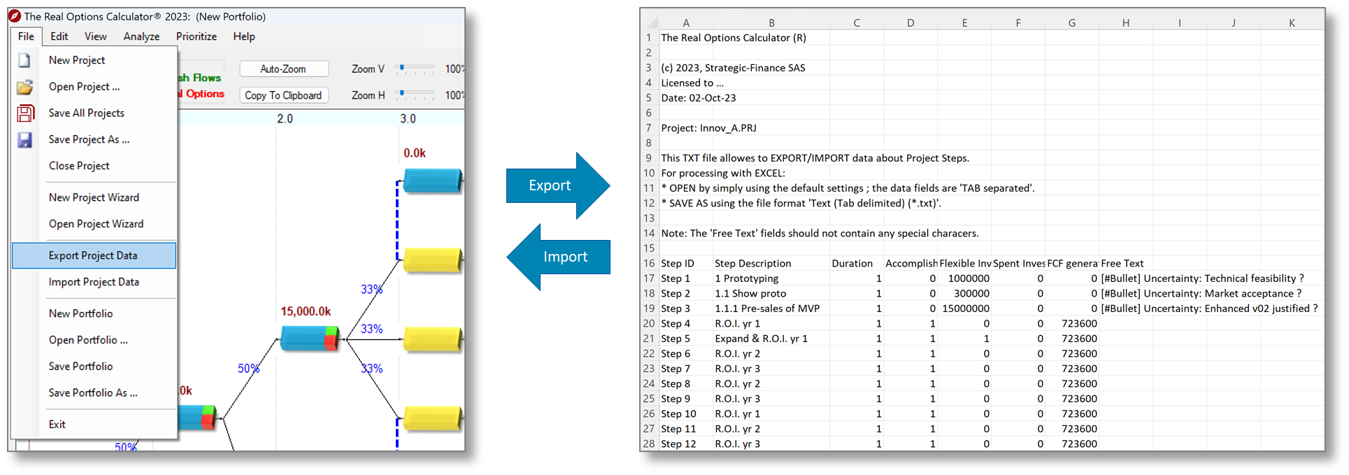 Screenshot Export